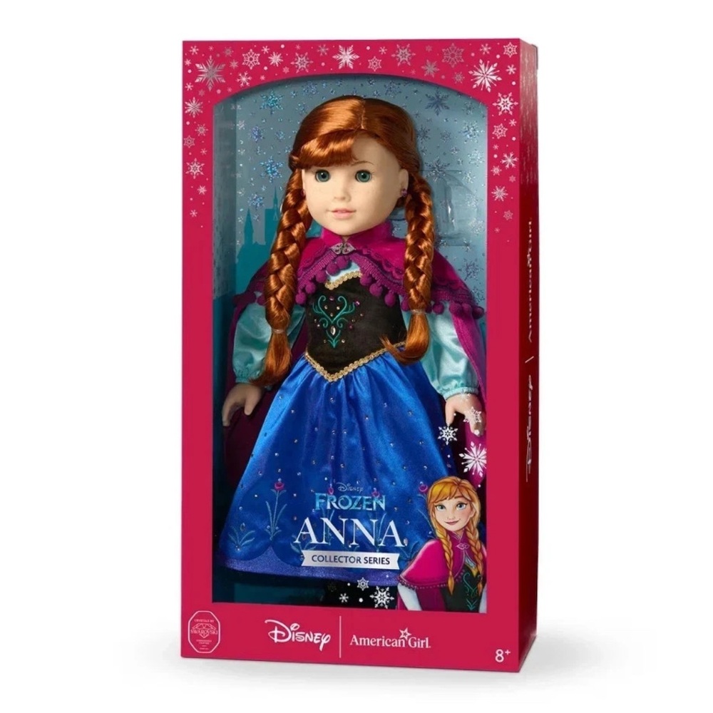 American Girl Disney Frozen Anna Swarovski Collector Doll